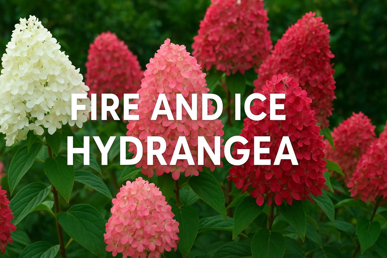 Fire and Ice Hydrangea