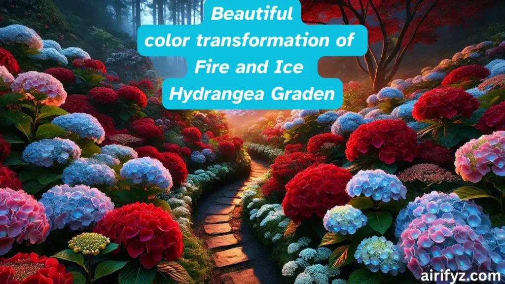 FIRE AND ICE HYDRANGEA GARDEN 