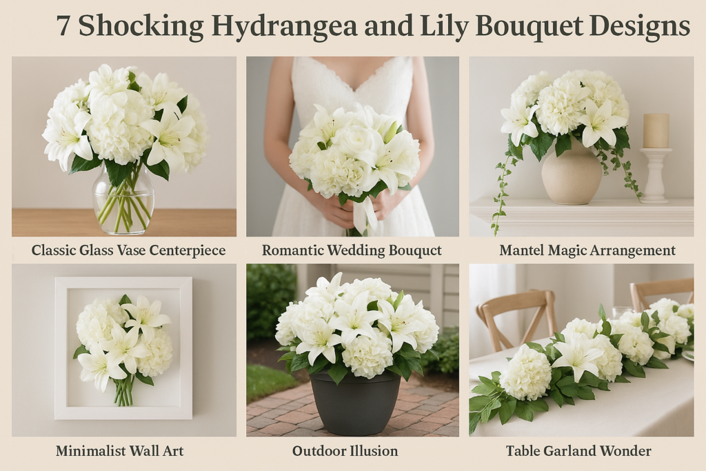 Stunning Faux White Hydrangea Looks to Try