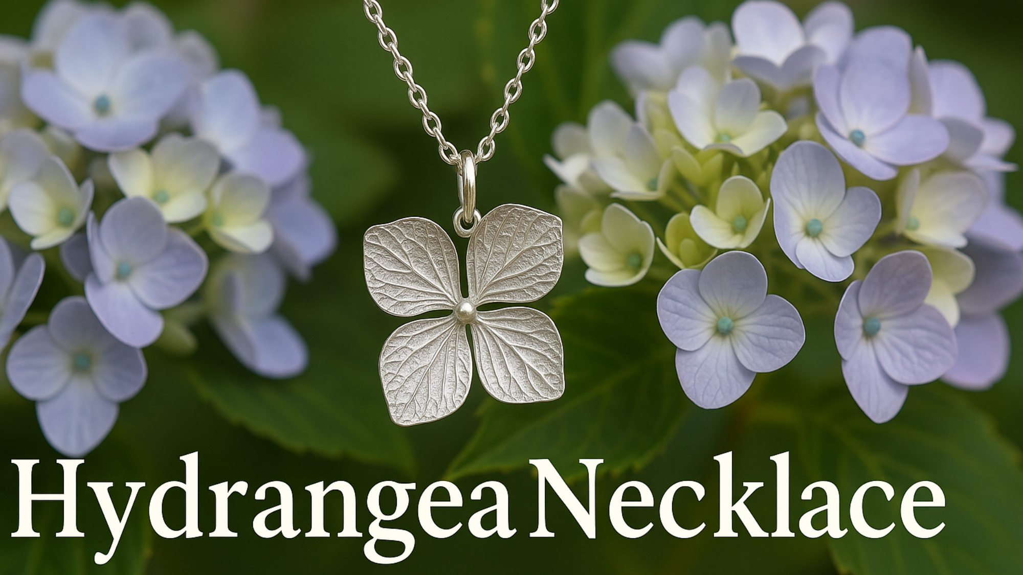 Hydrangea Necklace