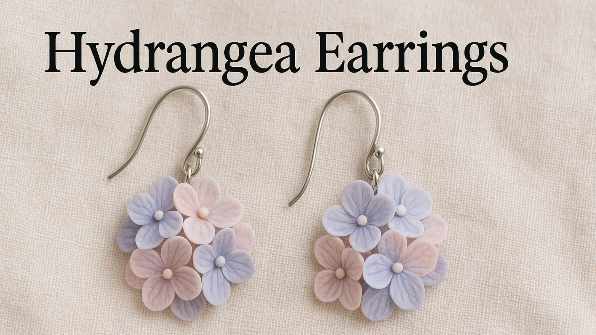 Hydrangea Earrings