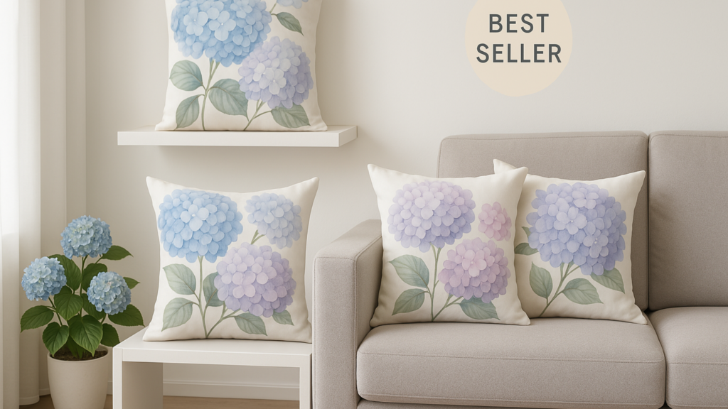Why These Hydrangea Pillows Are Flying Off the Shelves