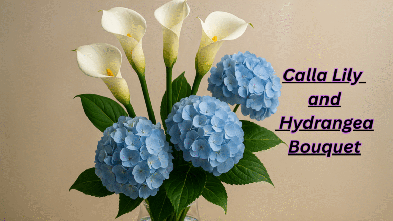 Calla Lily and Hydrangea Bouquet