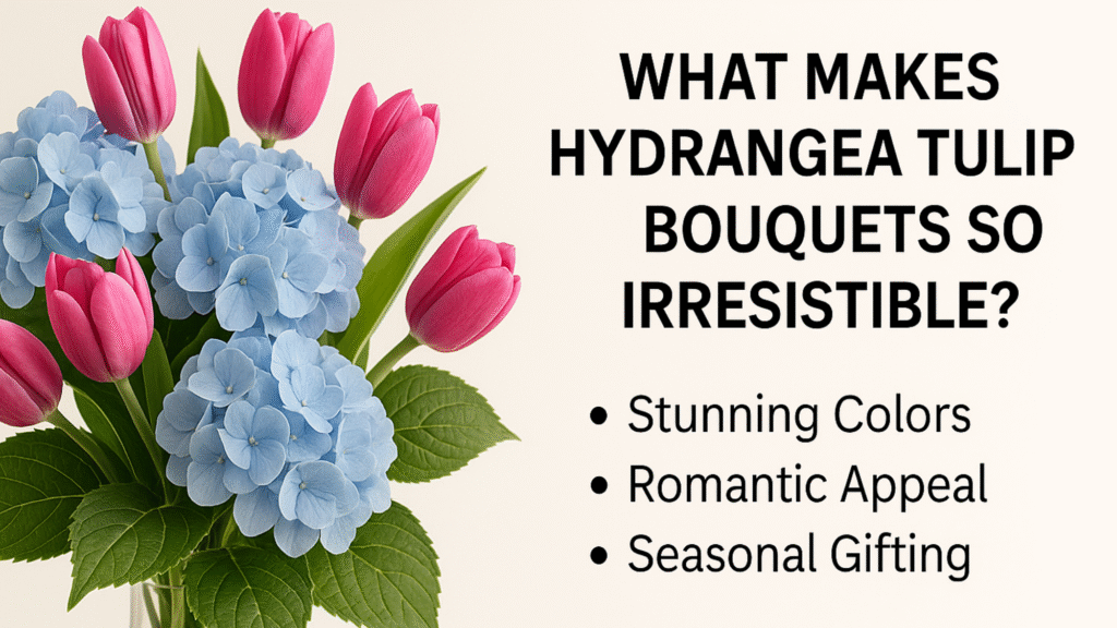 What Makes Hydrangea Tulip Bouquets So Irresistible?