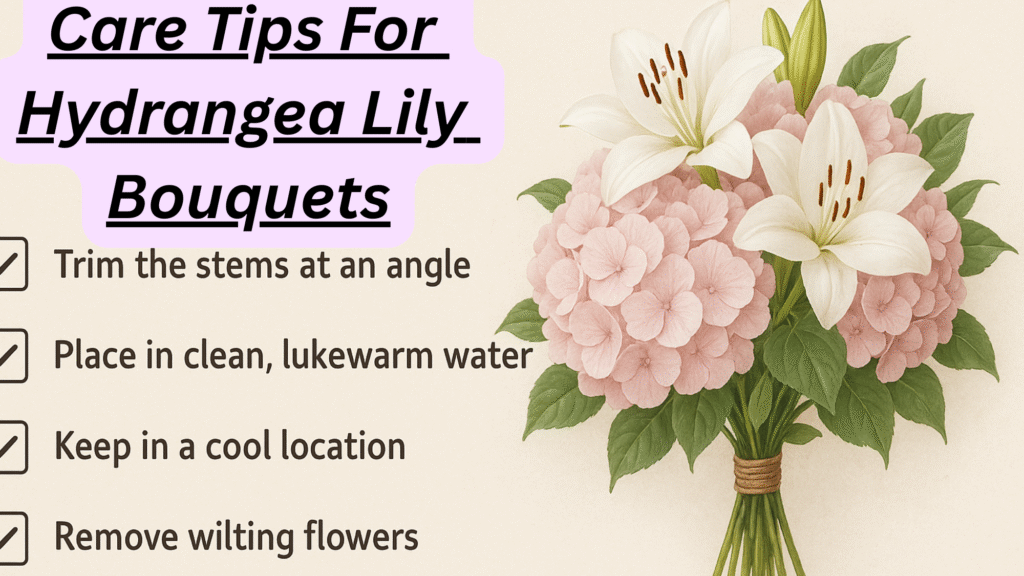  Care Tips for Hydrangea Lily Bouquets