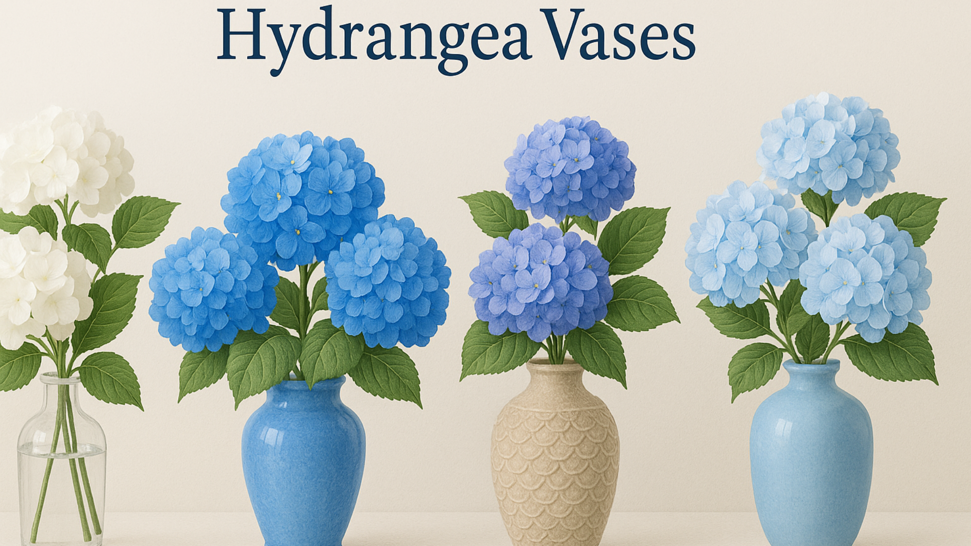 Hydrangea Vases