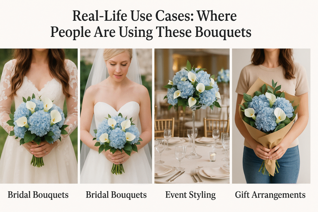 Where People Are Using These Bouquets
