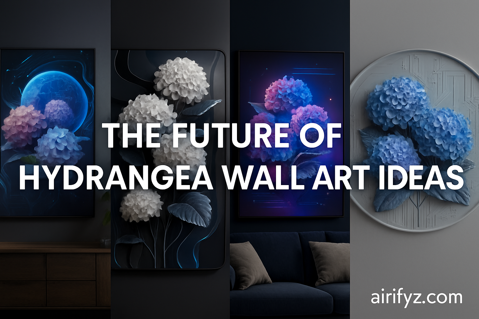 future of hydrangea wall art