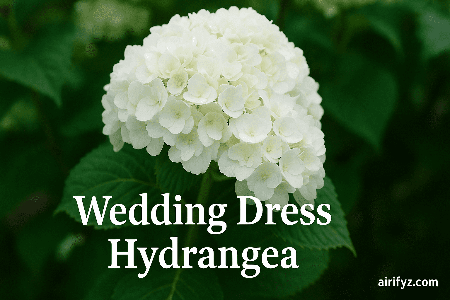 Wedding Dress Hydrangea