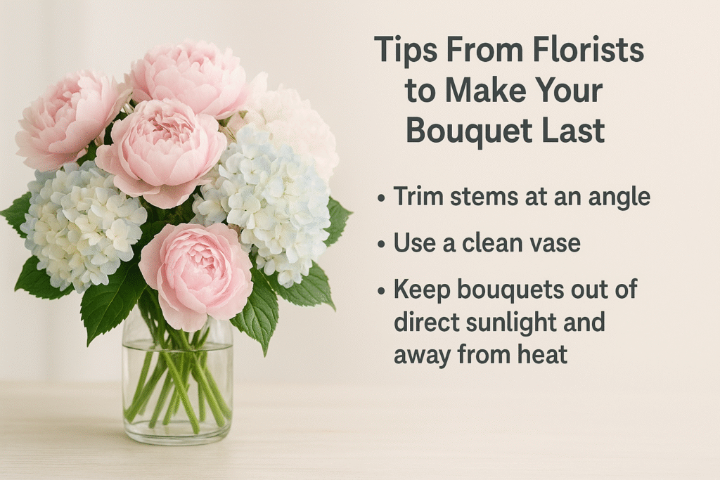 Tips From Florists to Make Your Bouquet Last