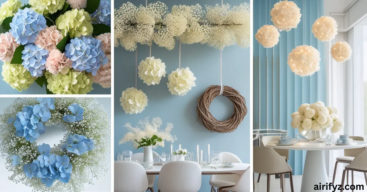 Creative Ways to Use Hydrangea and Baby’s Breath
